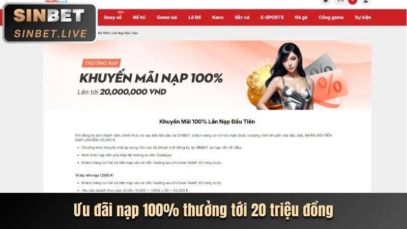 Trò chơi slot nổ hũ với cơ hội giành jackpot lớn